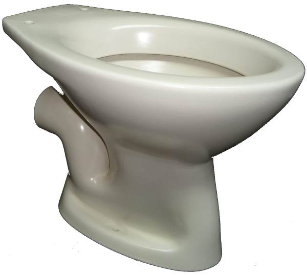 Stand-WC-Vitra-Seitenansicht in jasmin / jasmin-WC