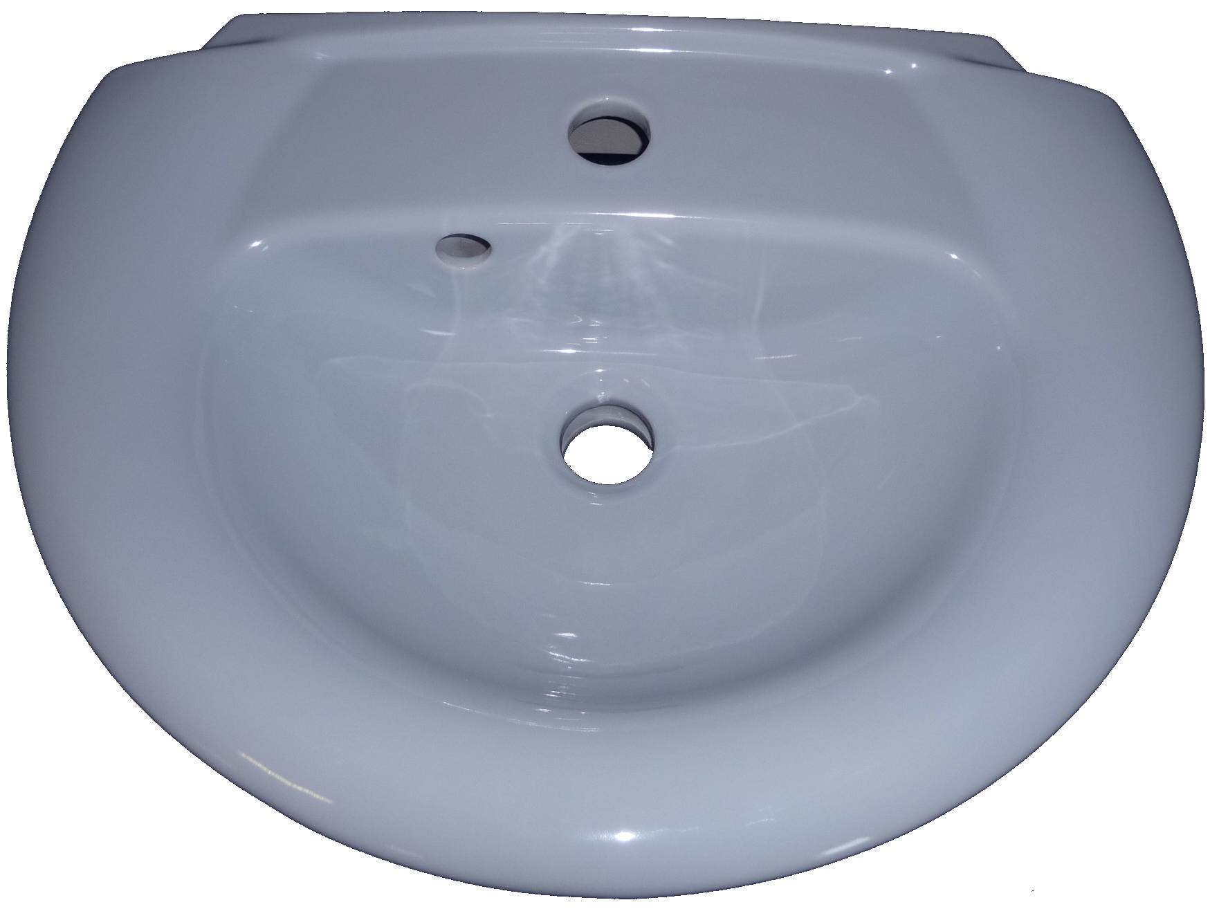 whisperblau Handwaschbecken 50x38 cm Ideal Standard Tizio 4233 Bild 1